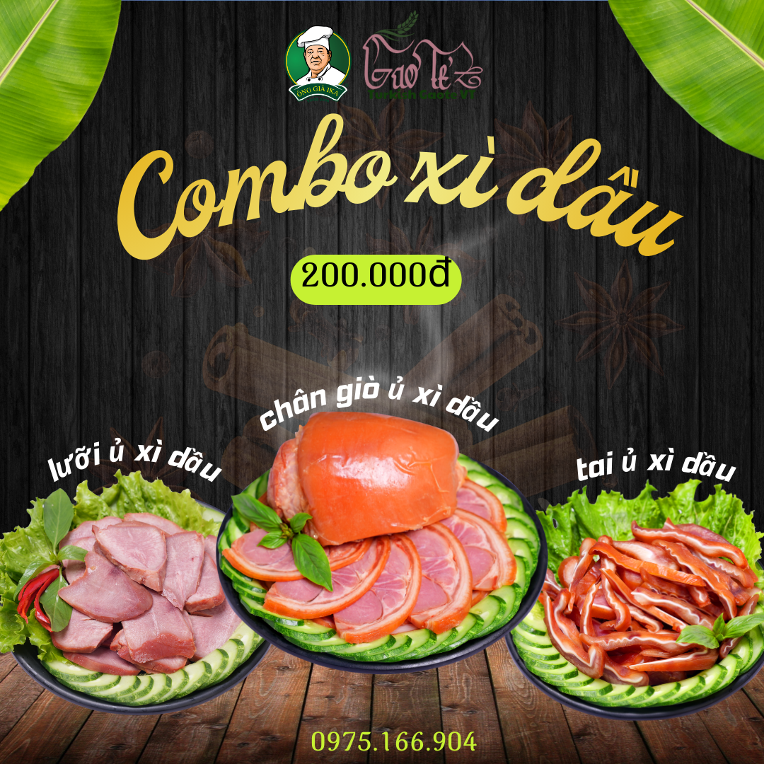 Combo ủ xì dầu